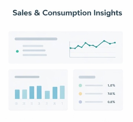 Sales & Consumption Insights screenshot